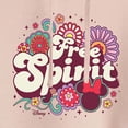thumbnail image 3 of Disney - Mickey & Friends - Minnie Mouse - Free Spirit - Flowers Blooming - Juniors Cropped Pullover Hoodie, 3 of 5