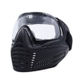 thumbnail image 3 of Máscara de esgrima Equipo de protección Correa ajustable Ligero Portátil Protección facial de esgrima Entrenadores de esgrima Máscara para mascarilla Negro, 3 of 8