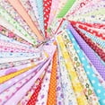 thumbnail image 3 of 100PCs Square Patch Work Cotton Printed Different Patterns Clothing Accessories for DIY Sewing, 3 of 14