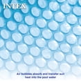 thumbnail image 5 of Open Box Intex 15 Foot Round Easy Set Vinyl Solar Cover for Swimming Pools Blue, 5 of 7