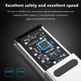 thumbnail image 4 of Carcasa SSD M.2 NVME Likrtyny USB3.1 Gen2 tipoc 10gbps M.2 PCIe NVME funda SSD compatible con 2230 2242 2260 2280, 4 of 9
