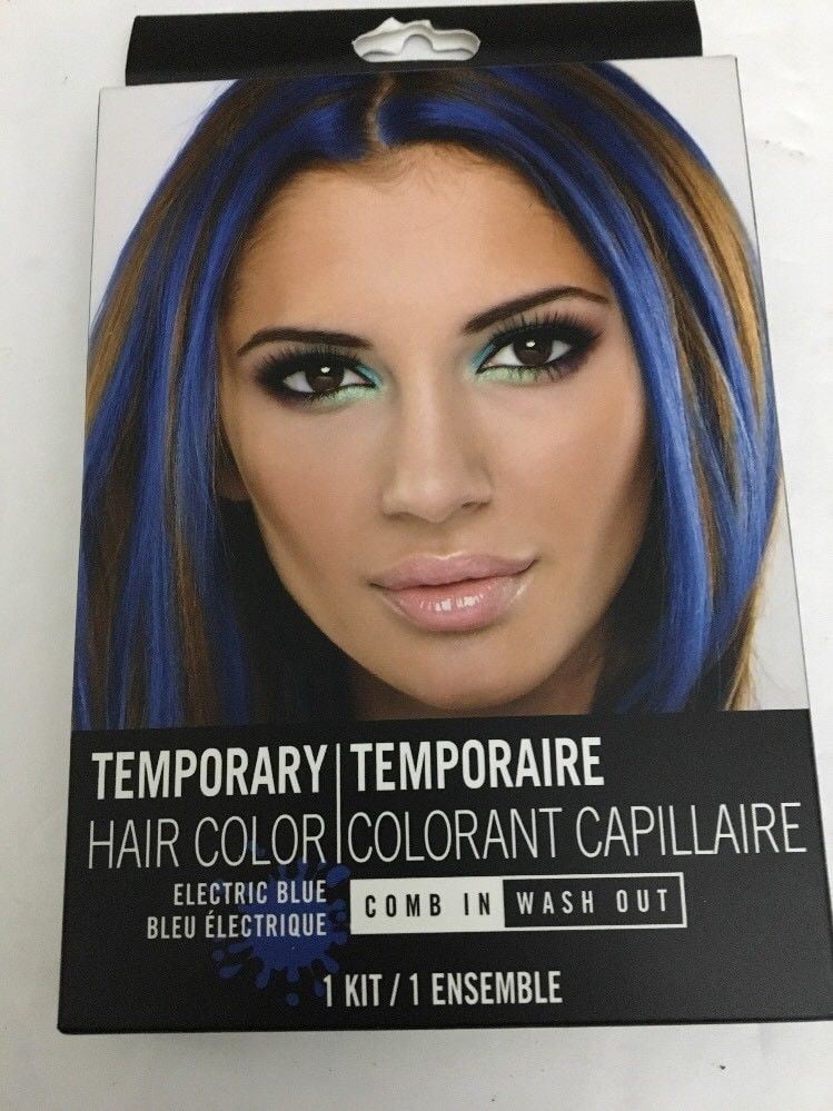 Wash In Wash Out Blue Hair Dye