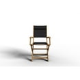 thumbnail image 5 of Curated Maison Cateline 7-Piece Rectangular Teak Outdoor Dining Set in Black, 5 of 8