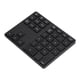 thumbnail image 3 of Teclado numérico BT308 de 35 teclas, recargable, inalámbrico, ultrafino, compatible con Bluetooth 5.0 (negro), 3 of 11