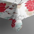 thumbnail image 3 of Pioneer Flower Floral Print Pattern Rectangle Tablecloth 60"x84",Waterproof Polyester Rectangle Table Cloth, Wipeable Spillproof Polyester Tablecloth for Dining, Camping, Indoor and Outdoor, 3 of 5