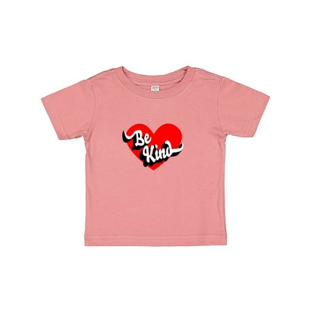 

Inktastic Be Kind Big Red Heart Gift Baby Boy or Baby Girl T-Shirt