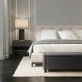 thumbnail image 3 of Atlin Designs Storage Fabric Ottoman in Dark Gray, 3 of 13