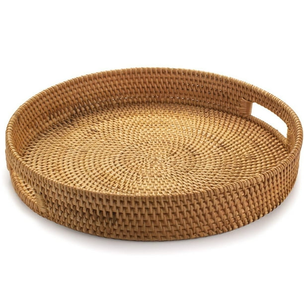 Molde para pan de jacinto de agua, molde redondo trenzado con asas Levamdar WMYD-15-2