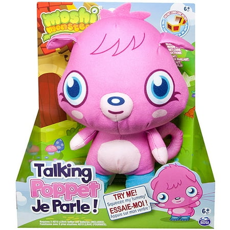 Moshi Monsters Talking Plush Toy, Poppet (Moshi Monsters Best Secret Codes Ever)