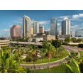 Noah Jigsaw Puzzle Downtown city skyline view of Tampa Florida USA