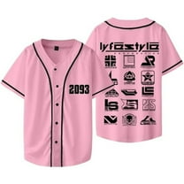 Yeat 2093 Lyfestyle Merch Baseball Jersey Merch Shirt V-Neck Women Men Short Sleeve Streetwear Clothes