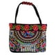 thumbnail image 2 of Bolso de hombro de lona para mujer, bolso de mano bordado, elegante bolso de mano informal con E-Multicolor6, 2 of 9