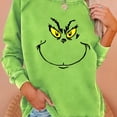 thumbnail image 1 of Sudadera con estampado divertido, sudadera con cuello redondo de manga larga, tops casuales para otoño e invierno, ropa de mujer, 1 of 4