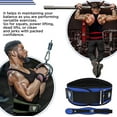 thumbnail image 1 of RDX Weight Lifting Belt, 6 Inch Curved Padded Back Lumbar Support, Functional Fitness Strength Training, Core Exercise Workout Bodybuilding Powerlifting Deadlifts Squats, Home Gym Equipment, 1 of 8