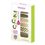 Incoco Coconut Nail Art Double-Ended Nail Polish Strips, Fashion Statement, 12 Count