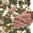 thumbnail image 6 of Dagegui Camouflage Sun Protection Shirt for Men Long Sleeve UV Hoodie Quick Dry Running Workout Gym Tee Outdoor UPF 50+ Rash Guard Pullover Tops Green M, 6 of 7