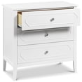 thumbnail image 4 of Davinci Chloe Régence 3 Tiroirs Moderne Bois de Pin et MDF Commode en Blanc, 4 of 8