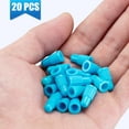 thumbnail image 5 of Blue presta valve stem caps plastic bike tire caps air dust stem covers-used on presta/french valves for MTB mountain, road Bike (20 Pack), 5 of 7