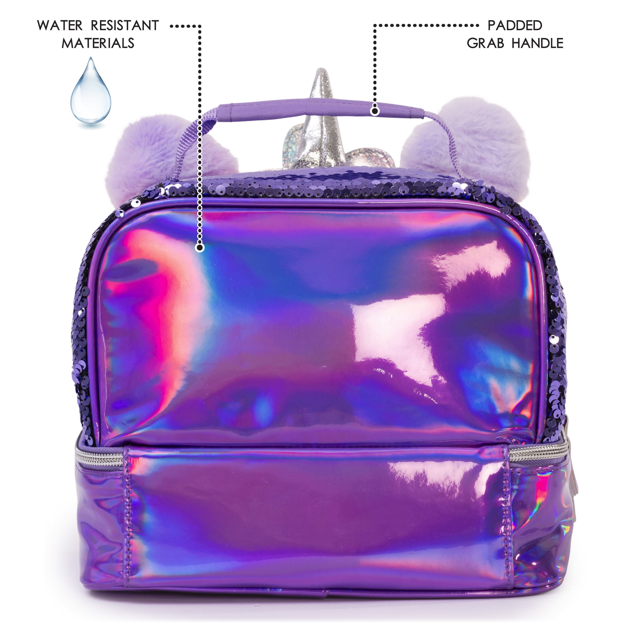 Jetstream Insulated Double Compartment Kids' Lunch Box