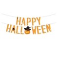 thumbnail image 2 of Bandera de la Bandera de las Decoraciones de la Fiesta de Halloween para el Lugar Y el Dormitorio,Material de Poliéster para la Pared de la Puerta Fácil Instalación Bandera de Tirar Festiva,Decoracion, 2 of 2
