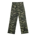 thumbnail image 3 of Fulijie Womens Camo Jeans,Camo Jeans,Heavy Camouflage Jeans For Women,Womens Straight Leg Jeans,Ladies Four Seasons High Waist Design Loose Wide Leg Camo Straight Jeans, 3 of 9