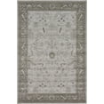 thumbnail image 1 of Unique Loom La Jolla Collection Tone Traditional Area Rug, 6 x 9 Feet, Light Gray/Dark Gray, 1 of 2