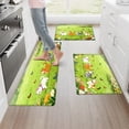 thumbnail image 6 of YIMEIS Spring Kitten and Butterfly Kitchen Decor Christmas Fall Kitchen Rugs, Xmas Decorative Farmhouse Floor Mats for Home Kitchen Dining Room Decorations - 16''*24'', 6 of 10
