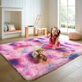 thumbnail image 6 of ZENELESS Area Rug 6x9 for Living Room Fluffy Rugs Indoor Shaggy Carpet for Girls Bedroom Muticolor, 6 of 10