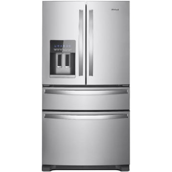 Whirlpool 25 Cu. Ft. 4-Door French Door Refrigerator, Exterior Finish