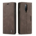 thumbnail image 2 of Dteck Wallet Case For OnePlus 8 Pro, Premium PU Leather Wallet case Magnetic Flip Folio [Kickstand Feature] with ID & Credit Card Pockets,Coffee, 2 of 6