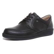 Finn Comfort Edmonton Mens Lace Up Comfort Shoes In Black Size 7.5