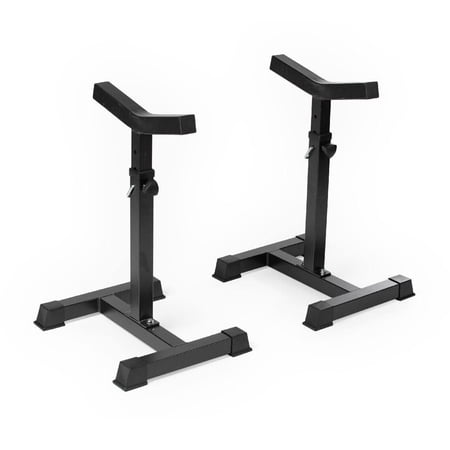 Titan Fitness Independent Bench Press Spotter Stands, Adjustable Uprights, Rated 700 LB, Strength Training Accessory