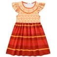 thumbnail image 3 of Girls Kids Mirabel Costume Flying Sleeves Dress Halloween Cosplay Casual Outfits, 3 of 7