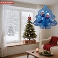 thumbnail image 4 of Metal Hanging Christmas Tree-Shaped Wind Decorations - Stylish Garden Spinners with Abstract Design for Festive Yard Decor, 4 of 7