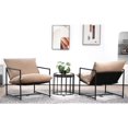thumbnail image 5 of Silla de acento de terciopelo moderno elegante, silla reclinable contemporánea de marco de metal con cojín de asiento profundo para la oficina en el hogar, 5 of 5