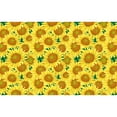thumbnail image 7 of Naloa Floral Sunflowers Canvas Backpack for Men Women Rucksack Casual Travel Daypack College Tote Satchel Bookbag for Teens-Small, 7 of 7