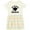 Natural with Stripes, variant on Inktastic My Mommy Graduated College Graduate Girls Toddler Dress