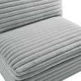 thumbnail image 5 of Pemberly Row 5-piece XL Chofa Sectional in Plush Gray Cord-like Fabric, 5 of 12