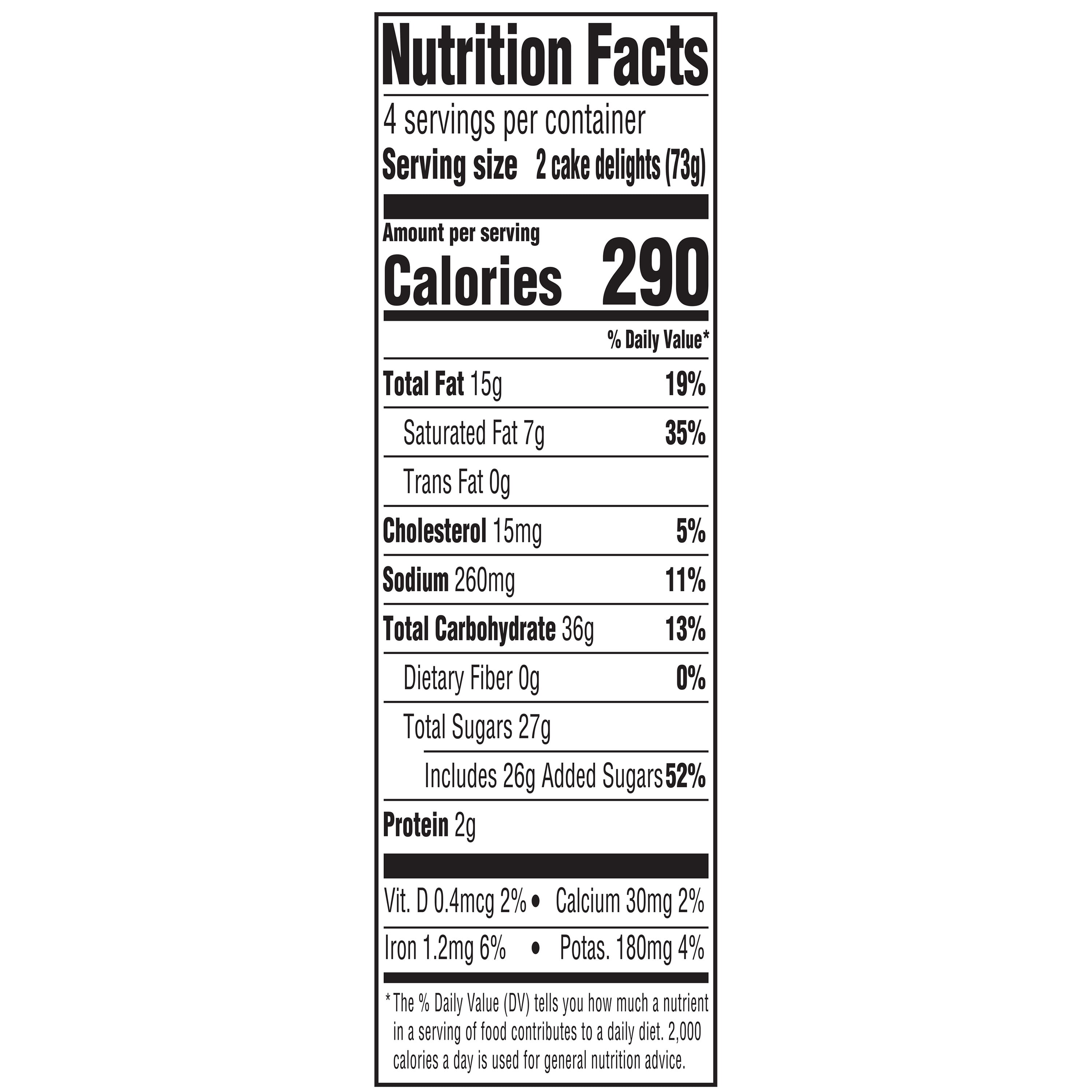 Marketside Halloween Chocolate Cake Delights, 10.23 oz, 8 Count