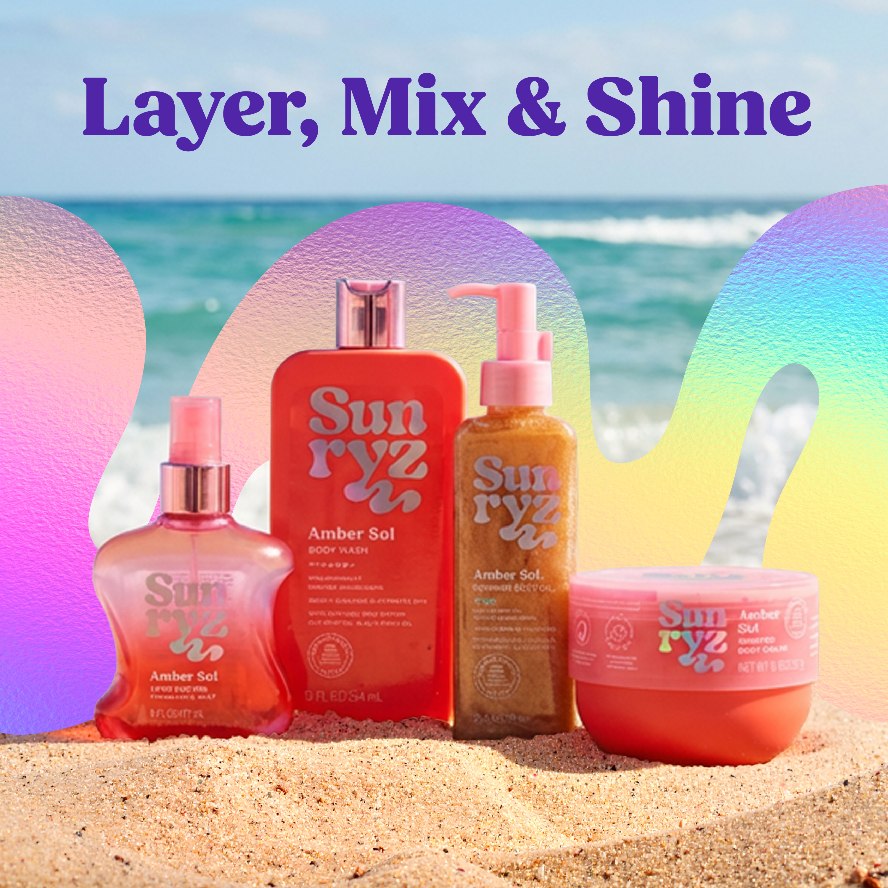 Sunryz Amber Sol Long-Lasting Fragrance Body Mist, 6 oz photo 7