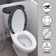 thumbnail image 4 of HELLHERO Spider Web Toilet Lid Cover Set & Set of 2 Toilet Lid Cover and Toilet Tank Lid Cover & Elastic Edge for Bathroom Home, 4 of 8