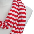 thumbnail image 3 of Soft Striped Infinity Loop Jersey Scarf, 3 of 3