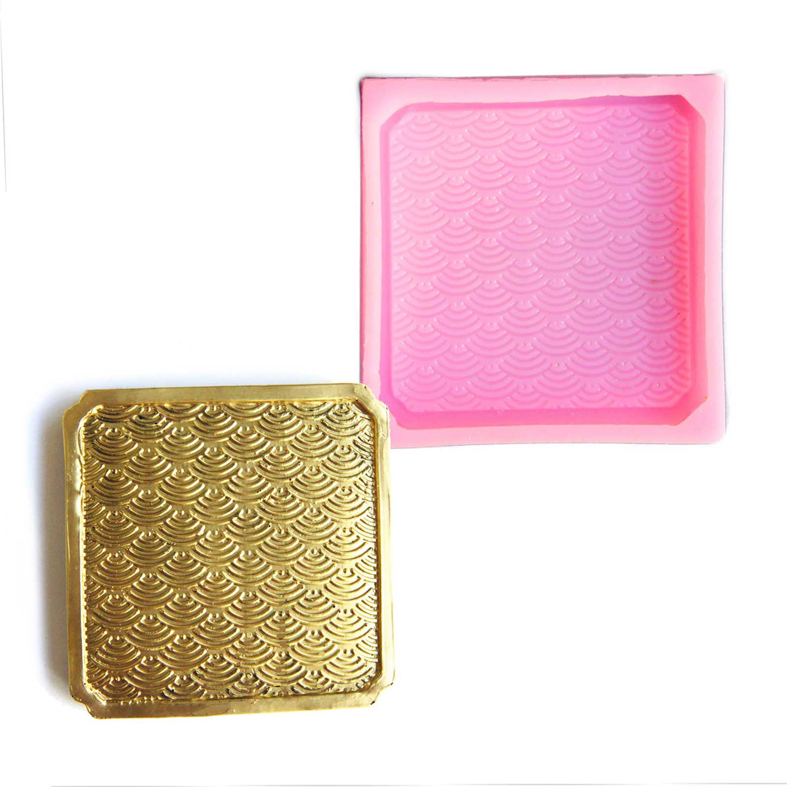 pink and gold tray Pink decorative epoxy resin tray resin tray with gold handles Reserved baby shower girl décor