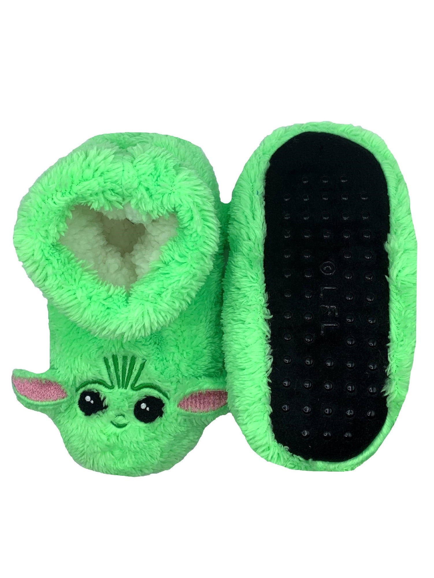 Star Wars The Mandalorian Women's Bootie Slipper Socks, 1-Pack, Sizes S/M & M/L