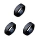 thumbnail image 4 of Anillo de acero para hombre Qarigey vintage negro antiguo 9, 4 of 6