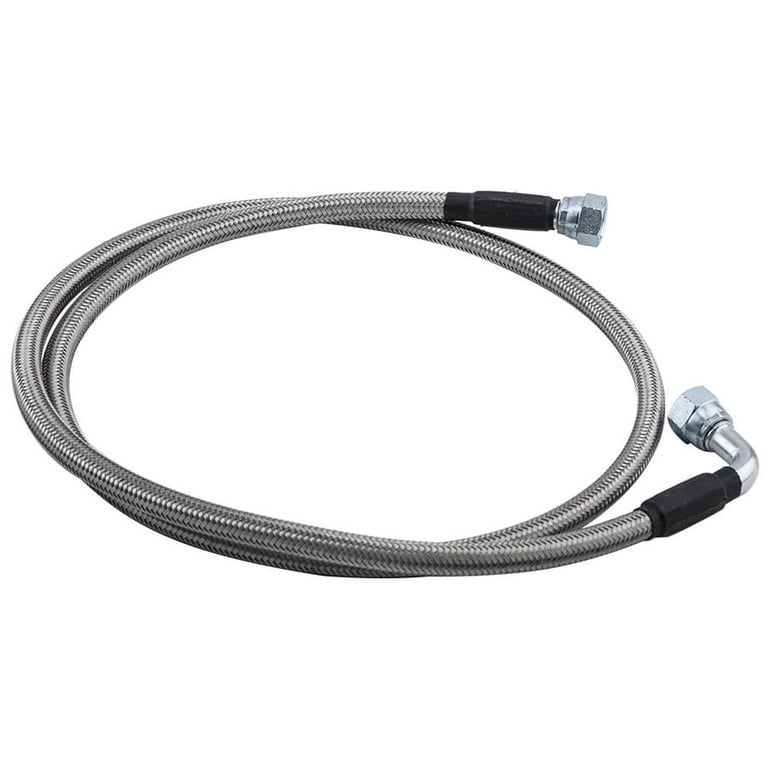 SS Braided Transmission Cooler Lines – Fit TH350, 700R4, TH400, 52” Length By Bull Boost