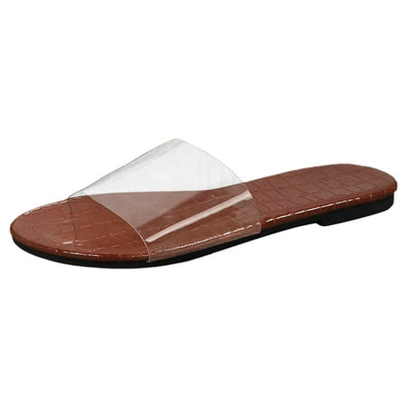 

PEASKJP Womens Sandals Dressy Women s Rest Terra Toe Post Backstrap Sandal Supportive Orthotic Sandals Comfort with Arch Support (Brown 7.5)