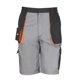 thumbnail image 1 of Result - Pantalones cortes de trabajo Modelo Work-Guard Lite Unisex (Impermeable y transpirable) (Gris/Negro/Naranja), 1 of 3