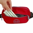 thumbnail image 6 of USA Gear Medical Fanny Pack for EpiPen, Insulin, Inhaler - Insulated Interior, Waist Strap (Red ), 6 of 9