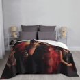 thumbnail image 5 of The Vampire Diaries Flannel Blanket Ultra-Soft Micro Fleece Throw Blanket For Bed Sofa Couch Car Office Unisex Adult Fuzzy Bed Blanket Cozy Kids Throw Blanket 60"x50", 5 of 7